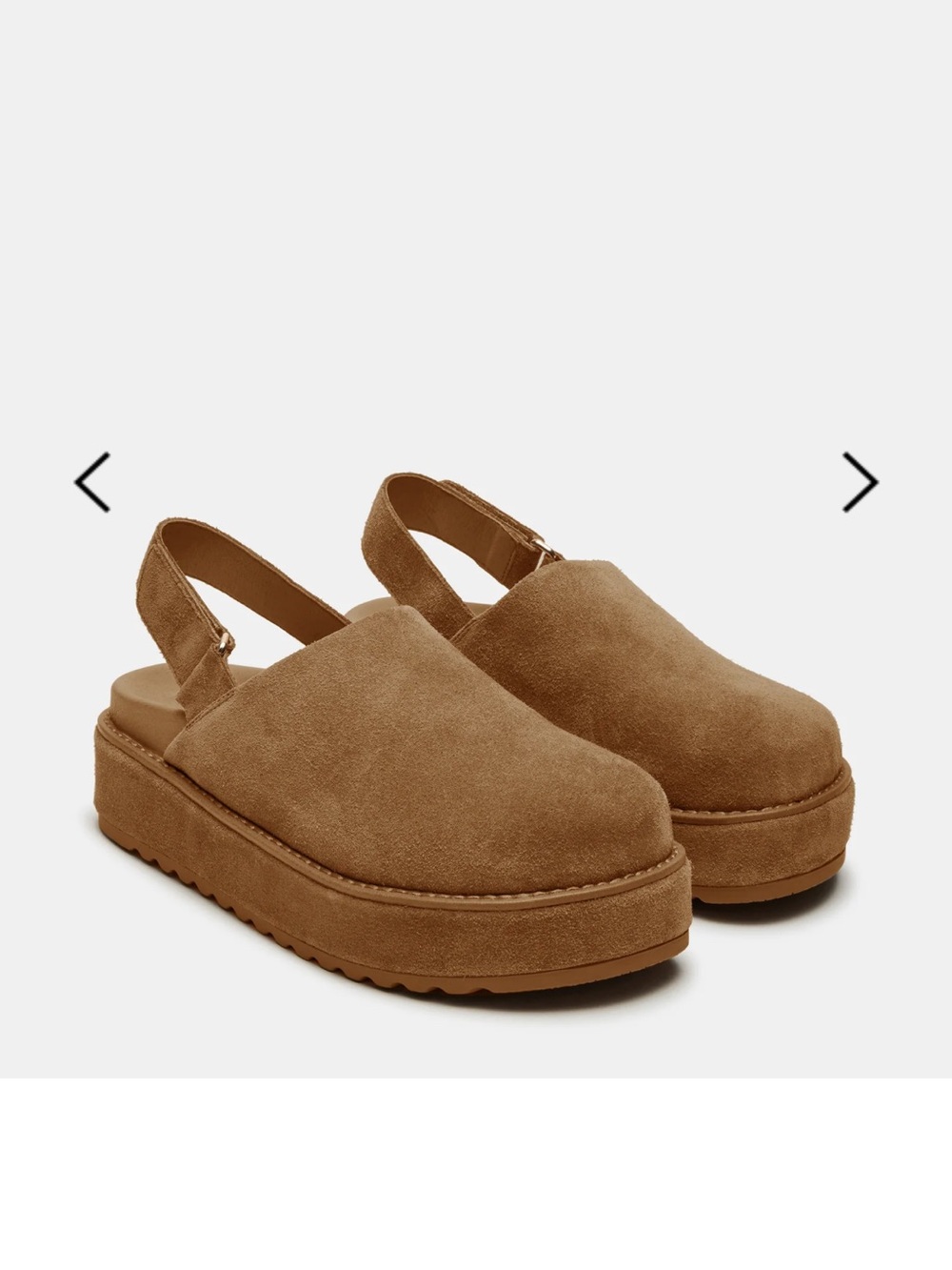 Steve Madden Suede Platform Clogs, Women’s Size 10